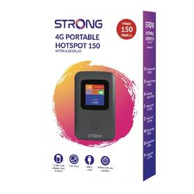 Přenosný hotspot Strong 4G 150C s displejem černý

 obrázek produktu 6 z 7