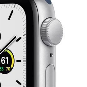 Chytré hodinky Apple GPS, 44mm pouzdro ze střírbného hliníku - hlubokomořsky modrý sportovní řemínek 

 obrázek produktu 1 z 5