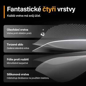 Tvrzené sklo PanzerGlass Privacy na Apple iPhone 15 Pro Max s instalačním rámečkem 

 obrázek produktu 6 z 10