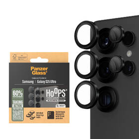 Ochranné sklo čočky fotoaparátu PanzerGlass HoOps na Samsung Galaxy S25 Ultra černé

 obrázek produktu 2 z 9