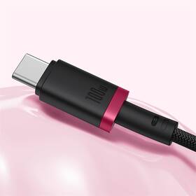 Kabel Baseus Dura USB-C/USB-C, 100W, 2m černý/červený

 obrázek produktu 8 z 16