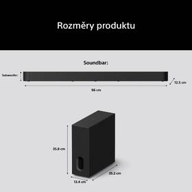 Soundbar Sony HT-A7100 Theatre Bar 7 KIT + SA-SW7 černý

 obrázek produktu 1 z 15