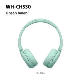 Sluchátka Sony WH-CH530 zelená

 obrázek produktu 13 z 15