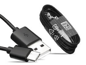 Kabel Samsung USB/USB-C, 1,5m, bulk (EP-DW700CBE) černá barva
