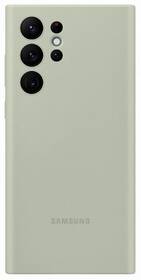 Kryt na mobil Samsung Silicone Cover na Galaxy S22 Ultra zelený

 obrázek produktu 1 z 4