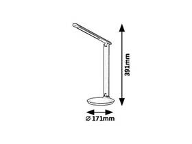 Stolní LED lampička Rabalux Osias 6980 černá

 obrázek produktu 3 z 4