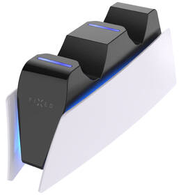 Dokovací stanice FIXED pro dva bezdrátové ovladače DualSense PlayStation 5 černá/bílá

 obrázek produktu 1 z 7