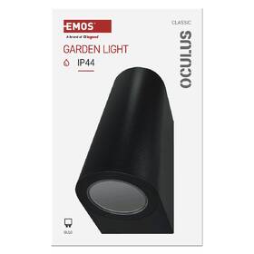 Nástěnné svítidlo EMOS Oculus ZGF020P, zahradní, GU10, IP44, MAX 35W černé

 obrázek produktu 4 z 7