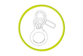Pouzdro Mobile Origin Airtag Loop Case Holder A1 bílé

 obrázek produktu 5 z 7