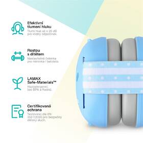 Sluchátka LAMAX BabyMuffs1 modrá

 obrázek produktu 2 z 5