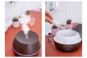 Aroma difuzér Rohnson R-9580 hnědá barva
