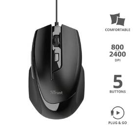 Myš Trust Voca Comfort černá

 obrázek produktu 3 z 7