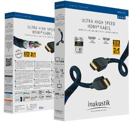 Kabel InAkustik Premium II, HDMI 2.1 Ultra High Speed, délka 2m černý/modrý

 obrázek produktu 4 z 4