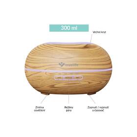 Aroma difuzér TrueLife D5 Light hnědý

 obrázek produktu 3 z 5