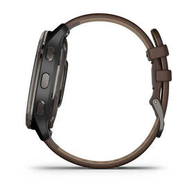 Chytré hodinky Garmin Venu 2 Plus - Slate/ Brown Leather Band 

 obrázek produktu 5 z 6