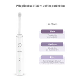 Zubní kartáček TrueLife SonicBrush Junior J100 bílý

 obrázek produktu 2 z 11
