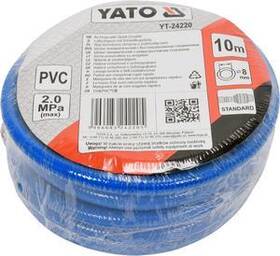 Vzduchová hadice YATO YT-24220 PVC 8mm, 10m 

 obrázek produktu 1 z 2