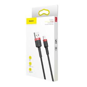 Kabel Baseus Cafule USB/Lightning, 1,5A, 2m černý/červený

 obrázek produktu 5 z 5