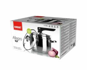 Tlakový hrnec BANQUET Allegro 5 l 

 obrázek produktu 1 z 1