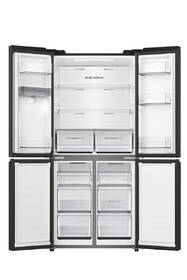 Americká lednice Hisense RQ5P470SMFE černá barva
