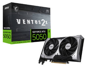Grafická karta MSI GeForce RTX 5050 8G VENTUS 2X OC černá

 obrázek produktu 4 z 4