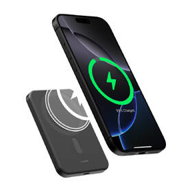 Powerbanka Pitaka Qi2 5000 mAh černá/šedá

 obrázek produktu 3 z 4