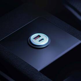 Adaptér do auta 3mk Hyper USB-C/USB-A 45W stříbrný

 obrázek produktu 6 z 8