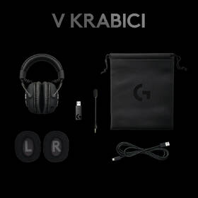 Headset Logitech G PRO X Lightspeed Wireless černý

 obrázek produktu 10 z 10