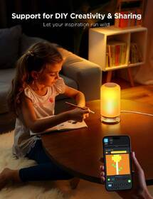 Stolní LED lampička Govee 2 RGBW, Matter bílá

 obrázek produktu 4 z 7
