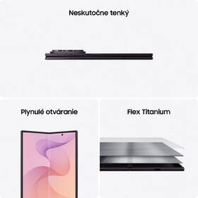 Mobilní telefon Samsung Galaxy Z Fold8 Ultra 5G 16 GB / 1 TB fialový

 obrázek produktu 12 z 24
