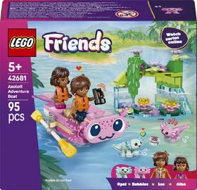 Stavebnice LEGO® Friends 42681 Dobrodružný člun s axolotly 

 obrázek produktu 4 z 8