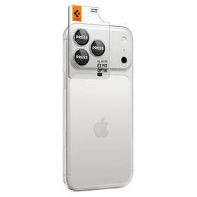 Tvrzené sklo Spigen tR EZ Fit Optik Pro na Apple iPhone 18 Pro Max/18 Pro (2 ks) stříbrné

 obrázek produktu 2 z 5