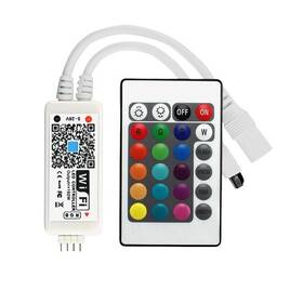 LED pásek Solight Wifi Smart, RGB, 5m, sada s adaptérem a dálkovým ovladačem 

 obrázek produktu 3 z 6
