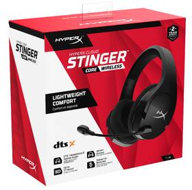 Headset HyperX Cloud Stinger Core Wireless + DTS černý

 obrázek produktu 7 z 7