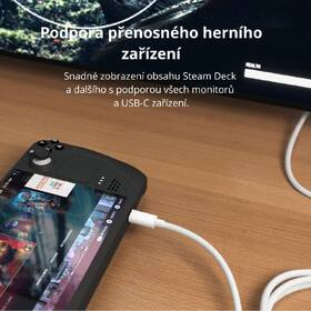 Kabel Hyper 4K USB-C / HDMI, 2,5 m bílý

 obrázek produktu 6 z 7