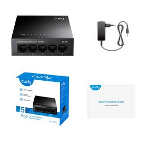 Switch Cudy GS105 černý

 obrázek produktu 3 z 5