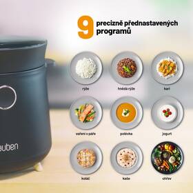 Rýžovar Lauben Multifunction Rice Cooker 1500BW černá barva
 Rýžovar Lauben Multifunction Rice Cooker 1500BW černá barva