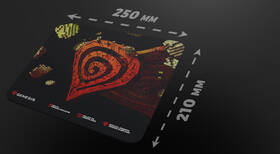 Podložka pod myš Genesis Ancient Stone of Genesis 25 × 21 cm červená

 obrázek produktu 8 z 10