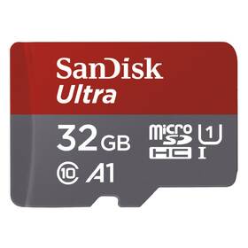 Paměťová karta SANDISK 32GB UHS-I U1 (98R/10W) + adapter černá

 obrázek produktu 1 z 2