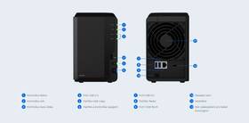 Datové úložiště (NAS) Synology DS218 černé

 obrázek produktu 6 z 6