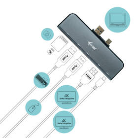 Dokovací stanice i-tec Microsoft Surface Pro Docking Station HDMI/MiniDP 

 obrázek produktu 2 z 3
