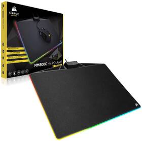 Podložka pod myš Corsair RGB Polaris Cloth 35 x 26 cm černá

 obrázek produktu 5 z 5