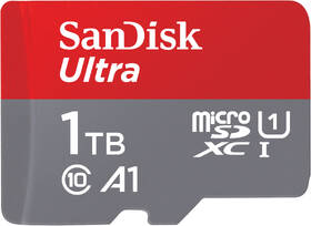 Paměťová karta SANDISK 1TB (140R) A1 Class 10 UHS-I + SD adaptér 

 obrázek produktu 3 z 3