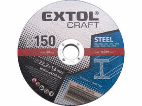 Řezný kotouč Extol Craft 106930 150x1,6x22,2mm (5 ks) 

 obrázek produktu 1 z 1