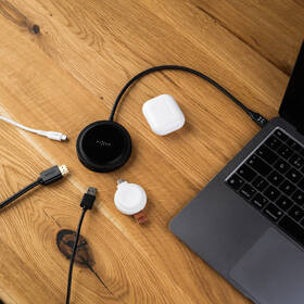 USB Hub FIXED MagHUB, 7-portový, s bezdrátovým nabíjením černý

 obrázek produktu 8 z 9