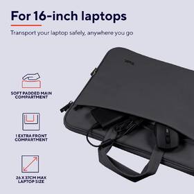 Brašna na notebook Trust Bologna Eco-friendly Slim na 16˝ černá

 obrázek produktu 7 z 12