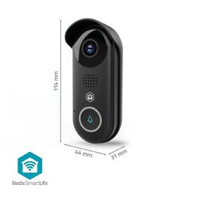 Videozvonek Nedis SmartLife WIFICDP11BK černý

 obrázek produktu 4 z 12