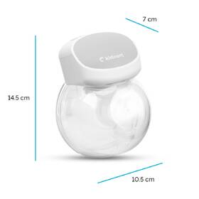 Odsávačka mateřského mléka Kidnort Gledelig DE-050347 bílá

 obrázek produktu 11 z 11