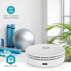 Senzor Nedis SmartLife Wi-Fi, kvality ovzduší bílý

 obrázek produktu 11 z 17