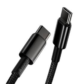 Kabel Baseus Tungsten Gold USB-C/USB-C, 100W, 1m černý

 obrázek produktu 2 z 4
